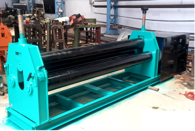 Automatic sheet rolling machine