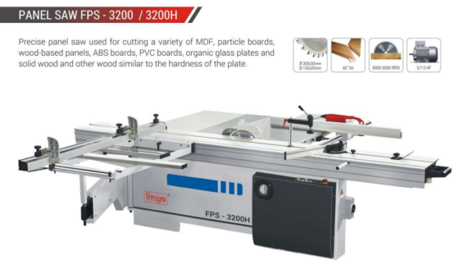 Panel saw machine